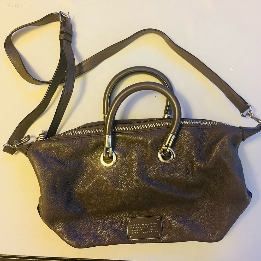 Marc by Marc Jacob’s Dark Grey Leather Shoulder Bag and Satchel - USED
